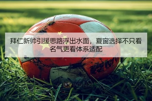 拜仁新帅引援思路浮出水面，夏窗选择不只看名气更看体系适配 - DBDianjing